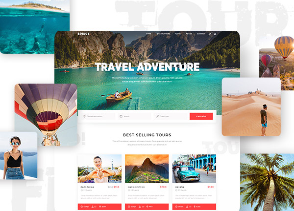 Tu web premium para agencias de viajes